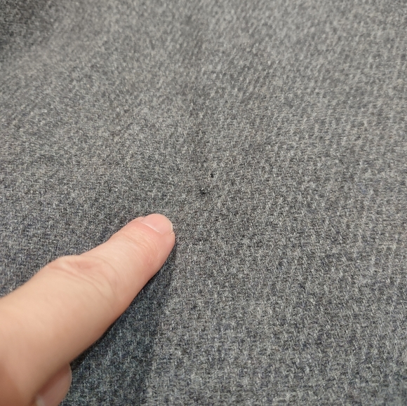 Kristen Blake, Wool blend, Gray, Size Small, Zip up, Pea Coat - Picture 14 of 16